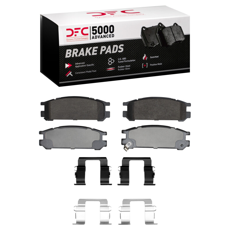 Picture of DFC 5000 Advanced Ceramic Brake Pads - 1551-0471-02
