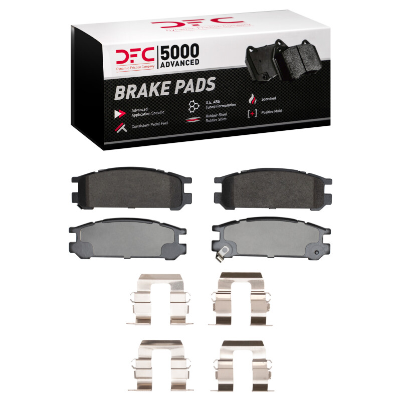 Picture of DFC 5000 Advanced Ceramic Brake Pads - 1551-0471-01