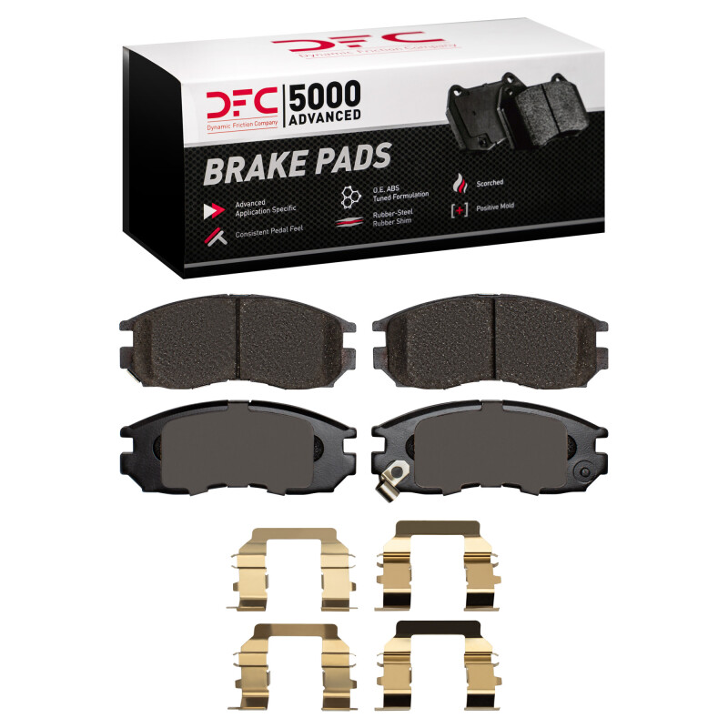 Picture of DFC 5000 Advanced Ceramic Brake Pads - 1551-0484-01