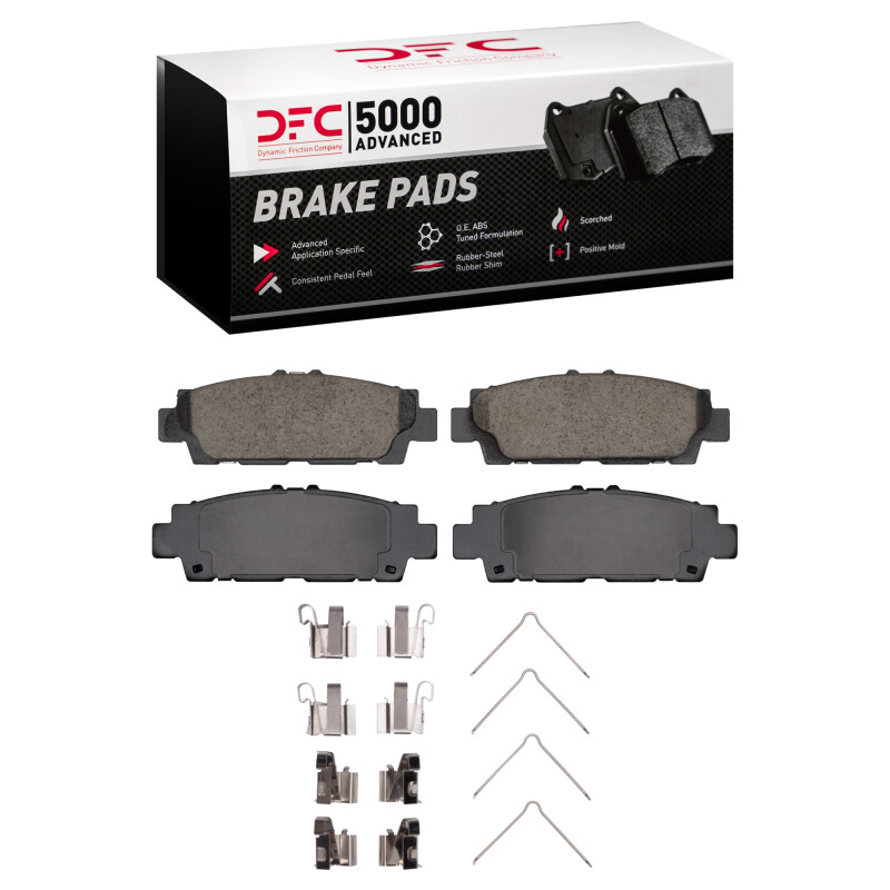 Picture of DFC 5000 Advanced Ceramic Brake Pads - 1551-0488-01