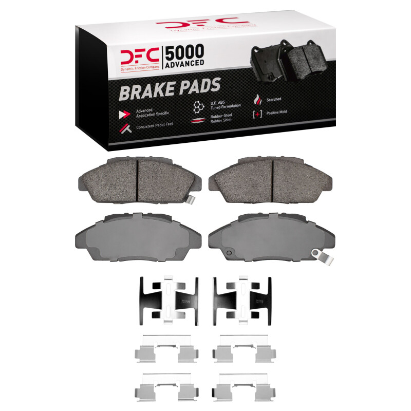 Picture of DFC 5000 Advanced Ceramic Brake Pads - 1551-0496-01