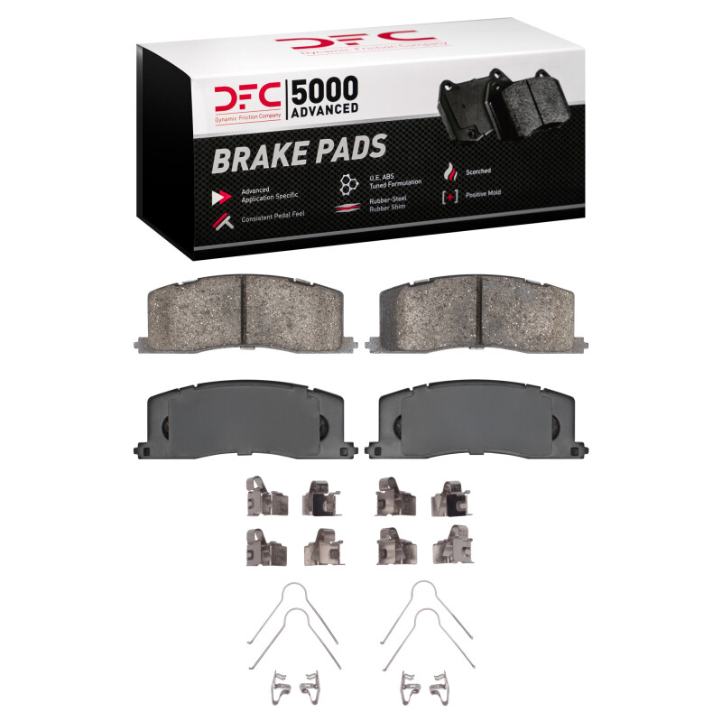Picture of DFC 5000 Advanced Ceramic Brake Pads - 1551-0501-01