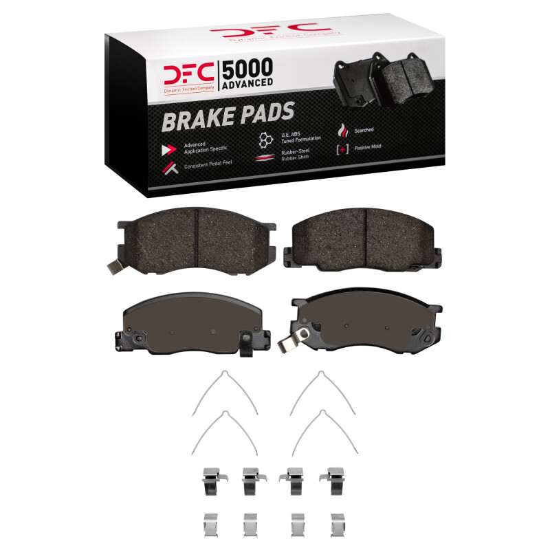 Picture of DFC 5000 Advanced Ceramic Brake Pads - 1551-0527-01