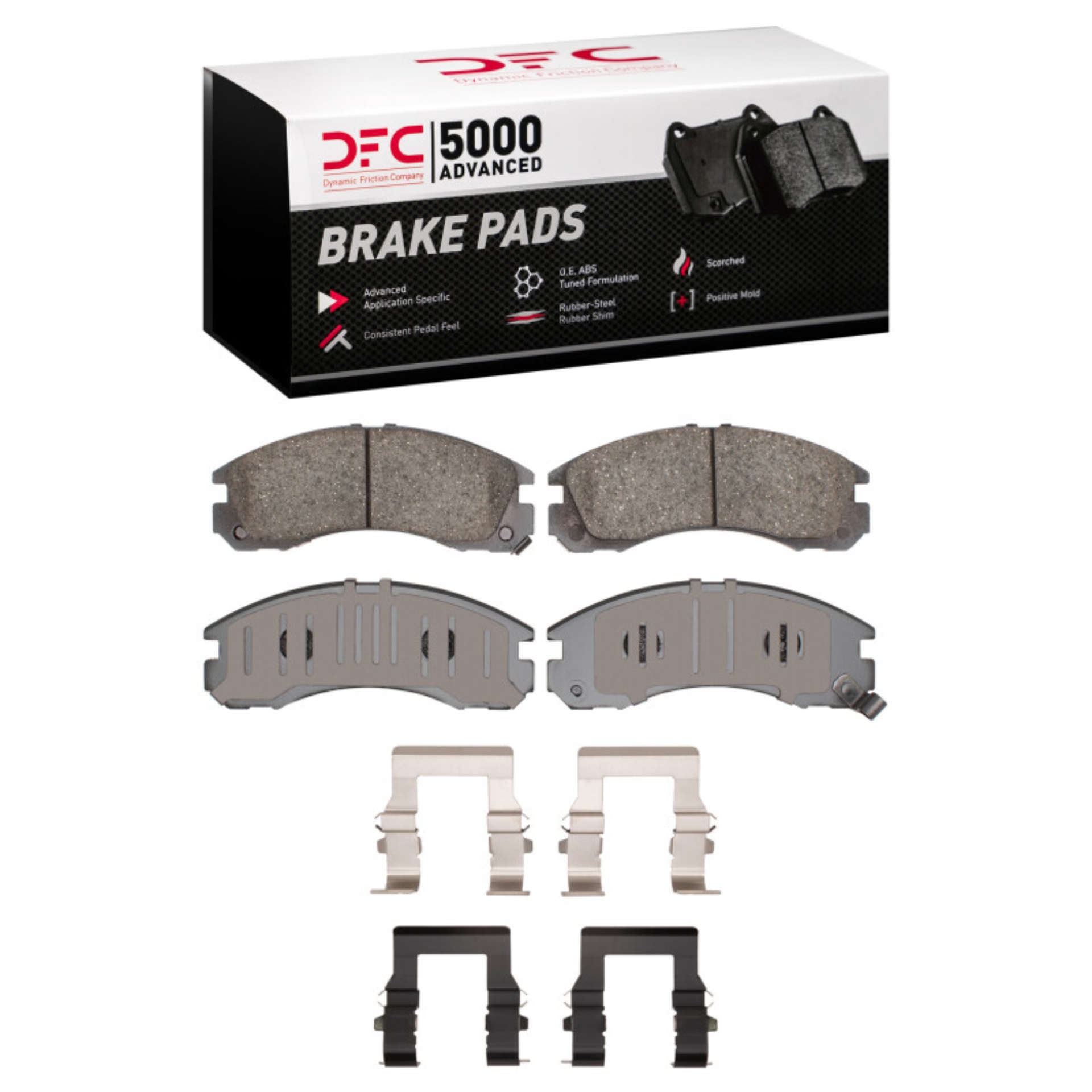 Picture of DFC 5000 Advanced Ceramic Brake Pads - 1551-0530-01