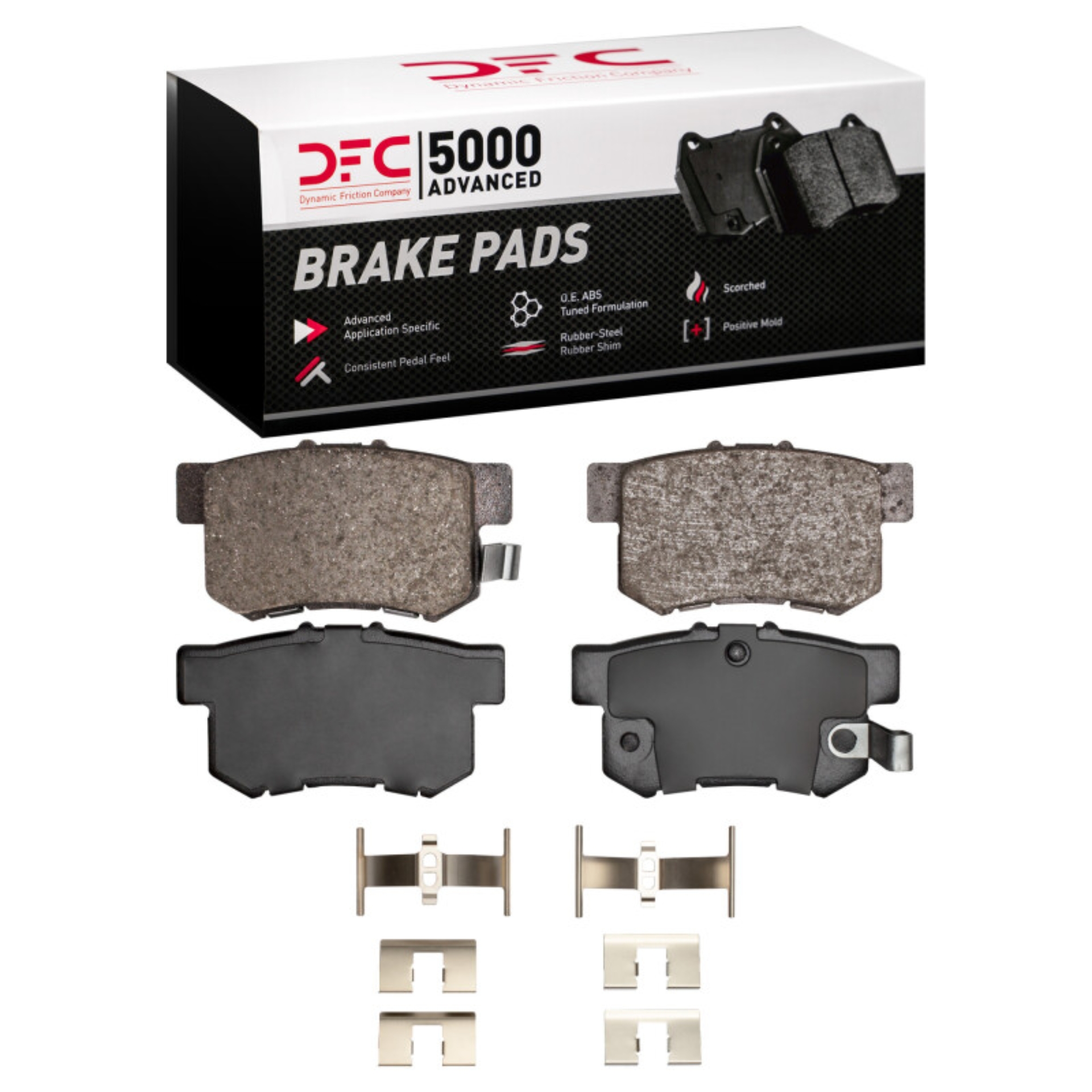 Picture of DFC 5000 Advanced Ceramic Brake Pads - 1551-0537-02