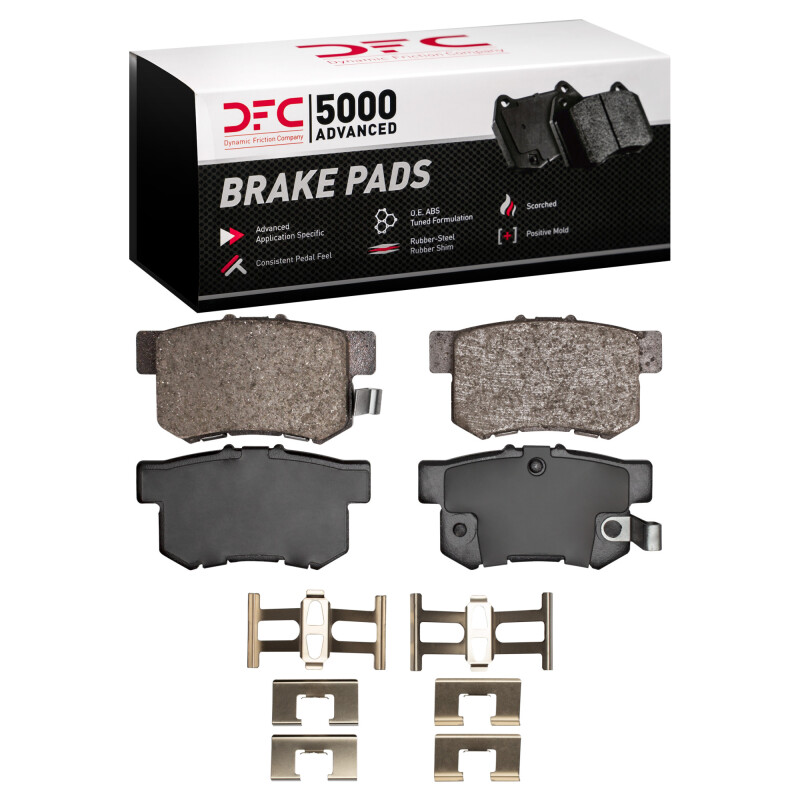 Picture of DFC 5000 Advanced Ceramic Brake Pads - 1551-0537-03