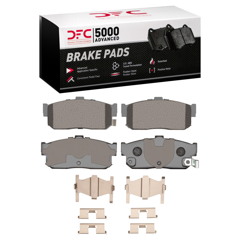 Picture of DFC 5000 Advanced Ceramic Brake Pads - 1551-0540-01