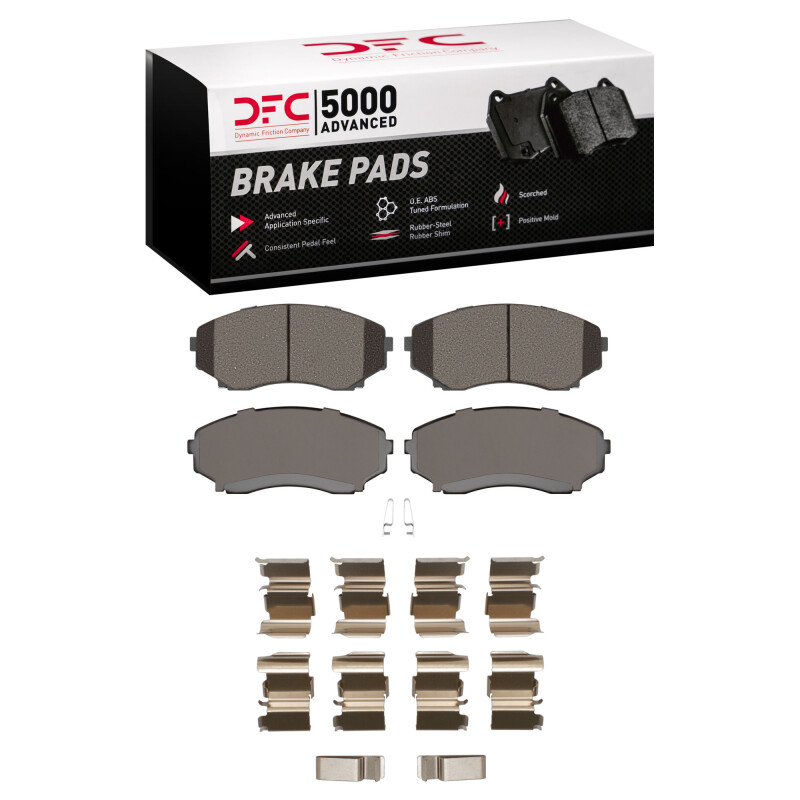 Picture of DFC 5000 Advanced Ceramic Brake Pads - 1551-0551-01