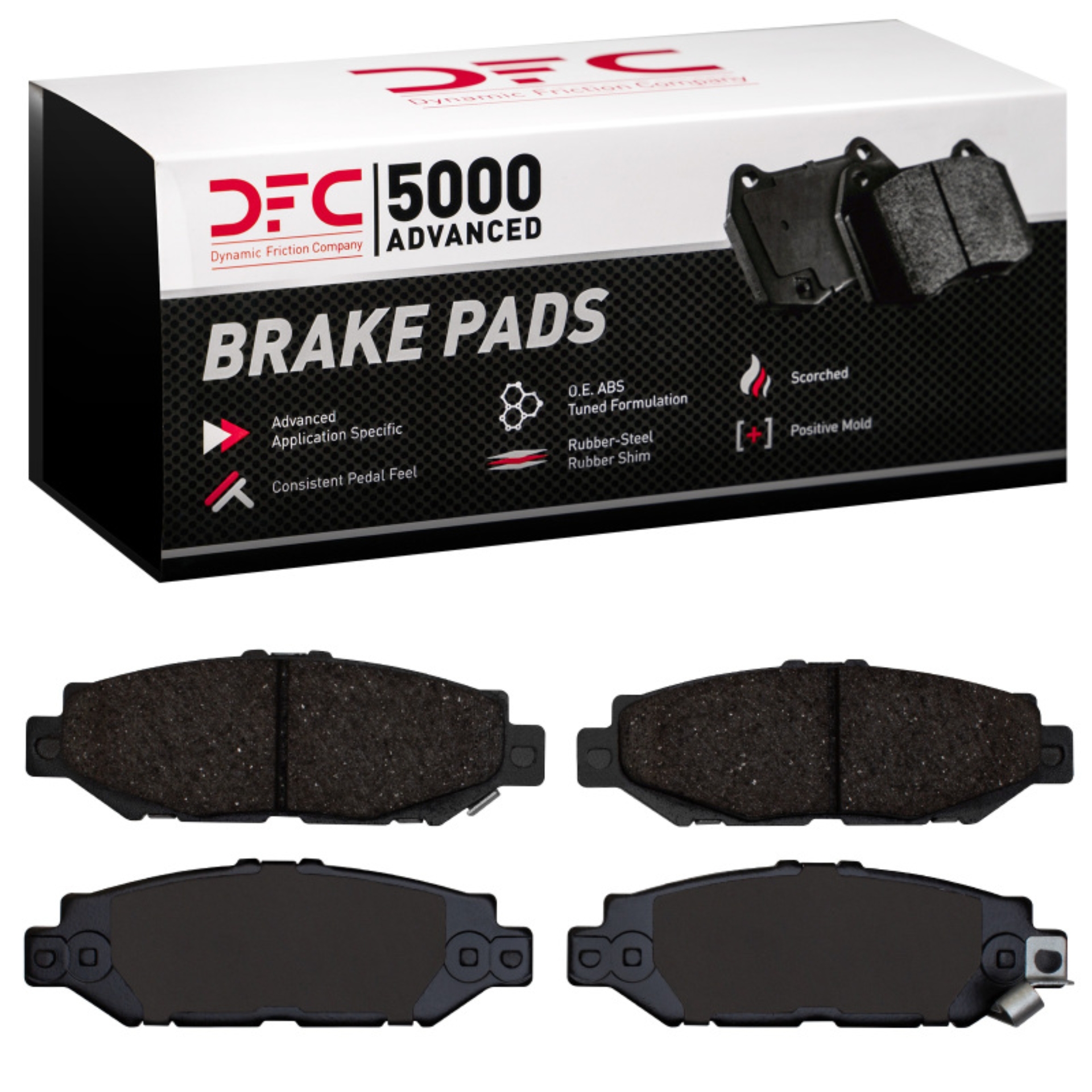 Picture of DFC 5000 Advanced Ceramic Brake Pads - 1551-0572-00