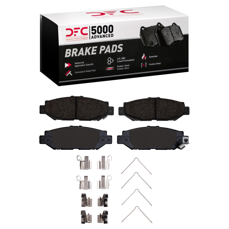 Picture of DFC 5000 Advanced Ceramic Brake Pads - 1551-0572-01