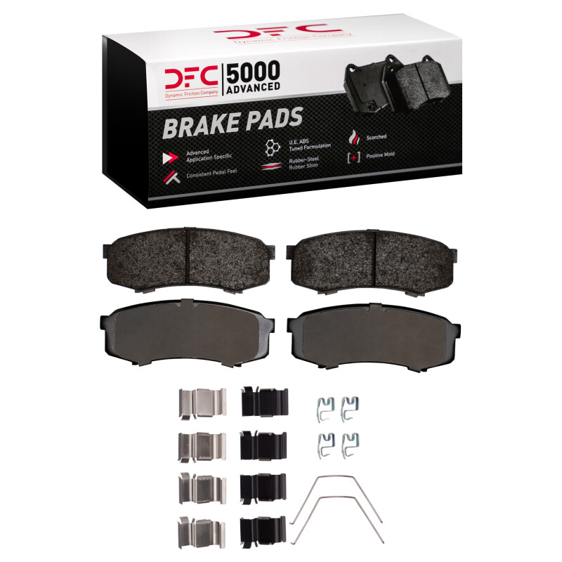 Picture of DFC 5000 Advanced Ceramic Brake Pads - 1551-0606-01