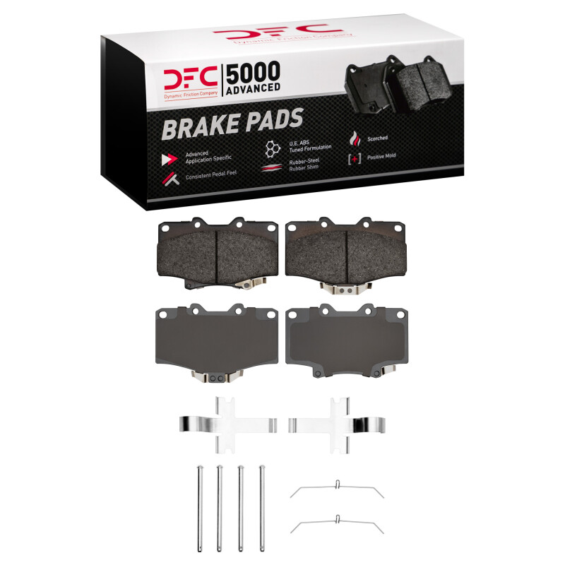 Picture of DFC 5000 Advanced Ceramic Brake Pads - 1551-0611-01