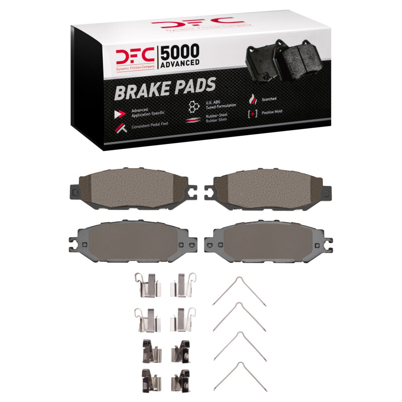 Picture of DFC 5000 Advanced Ceramic Brake Pads - 1551-0613-01