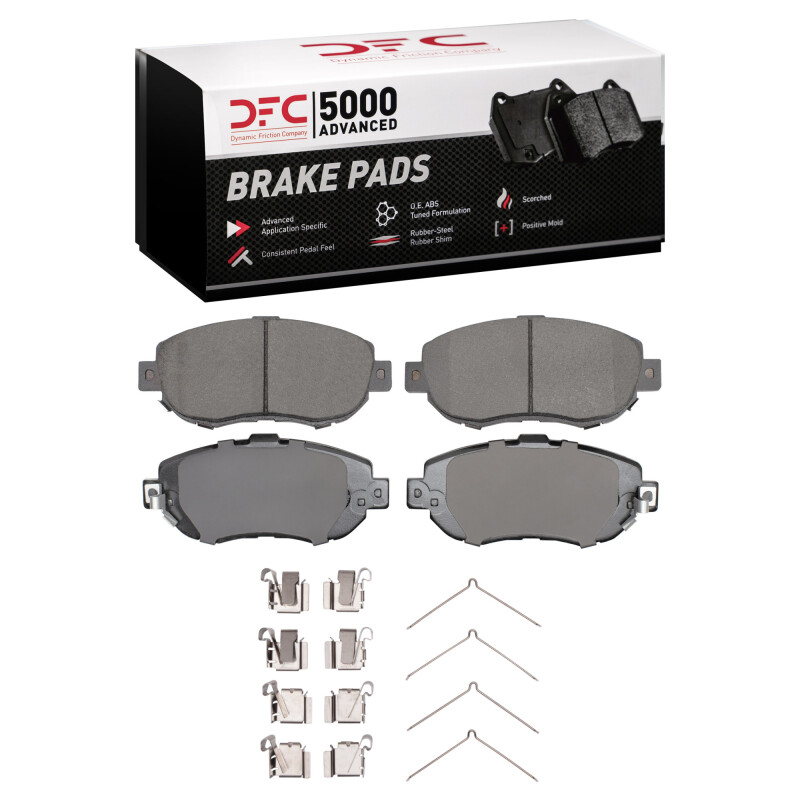 Picture of DFC 5000 Advanced Ceramic Brake Pads - 1551-0619-01