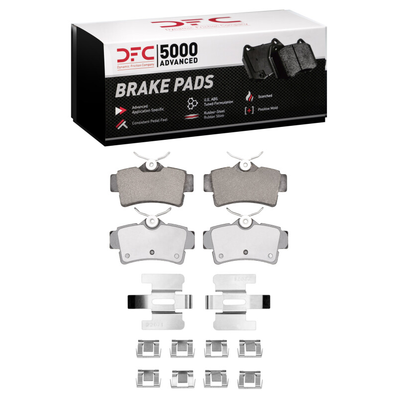 Picture of DFC 5000 Advanced Ceramic Brake Pads - 1551-0627-01