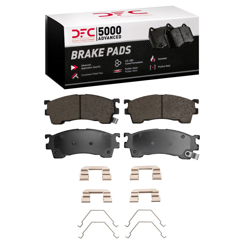 Picture of DFC 5000 Advanced Ceramic Brake Pads - 1551-0637-01