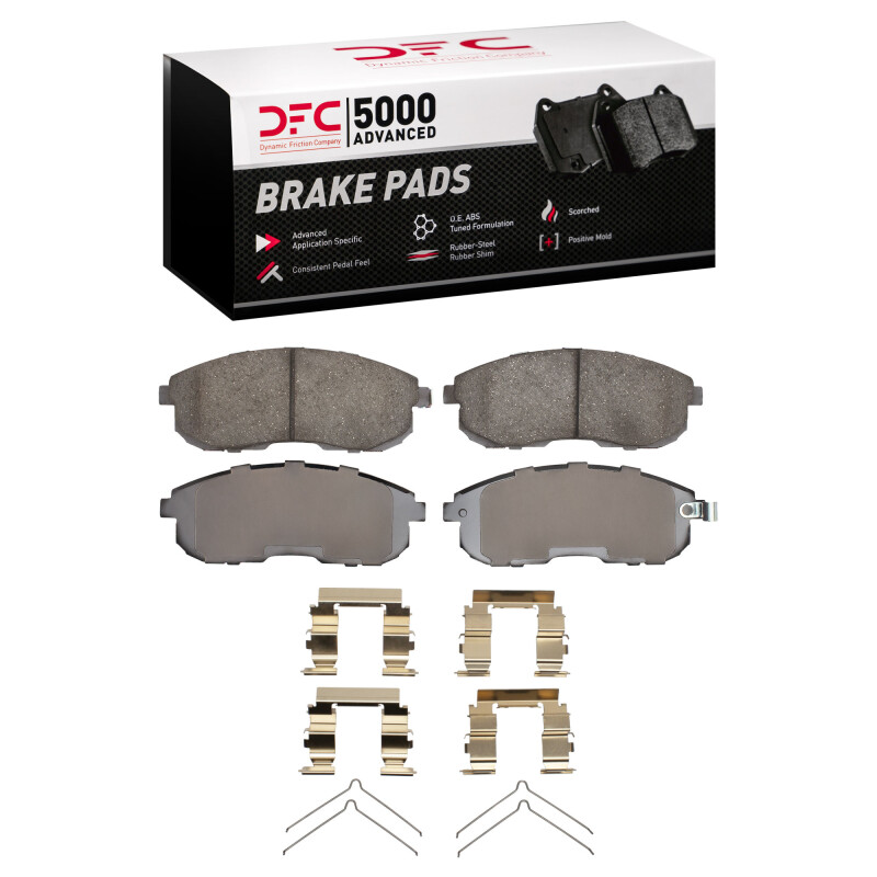 Picture of DFC 5000 Advanced Ceramic Brake Pads - 1551-0653-01