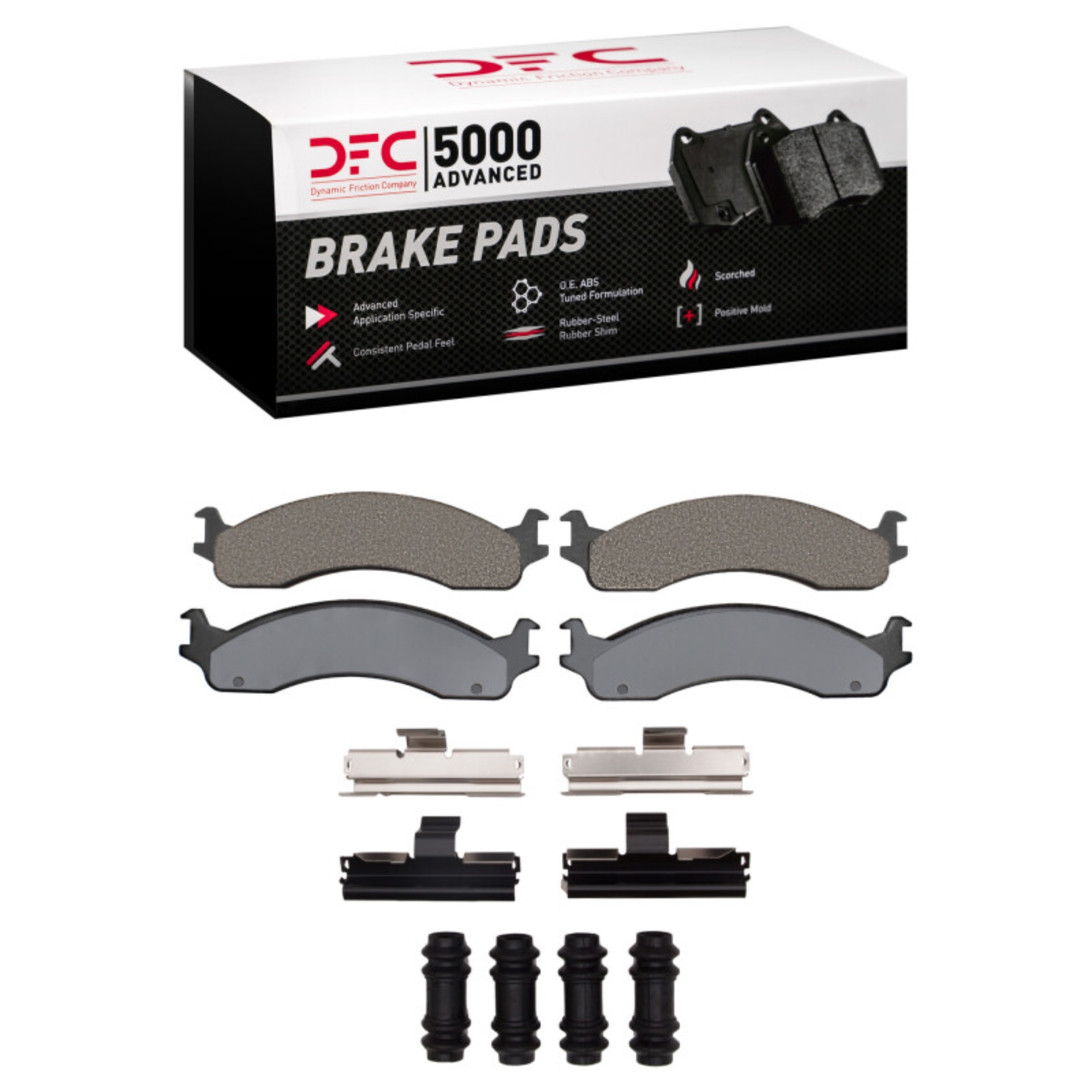 Picture of DFC 5000 Advanced Semi Met Brake Pads - 1551-0655-01