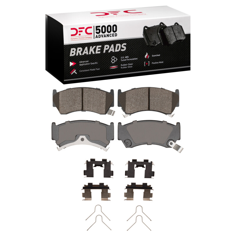 Picture of DFC 5000 Advanced Ceramic Brake Pads - 1551-0668-01