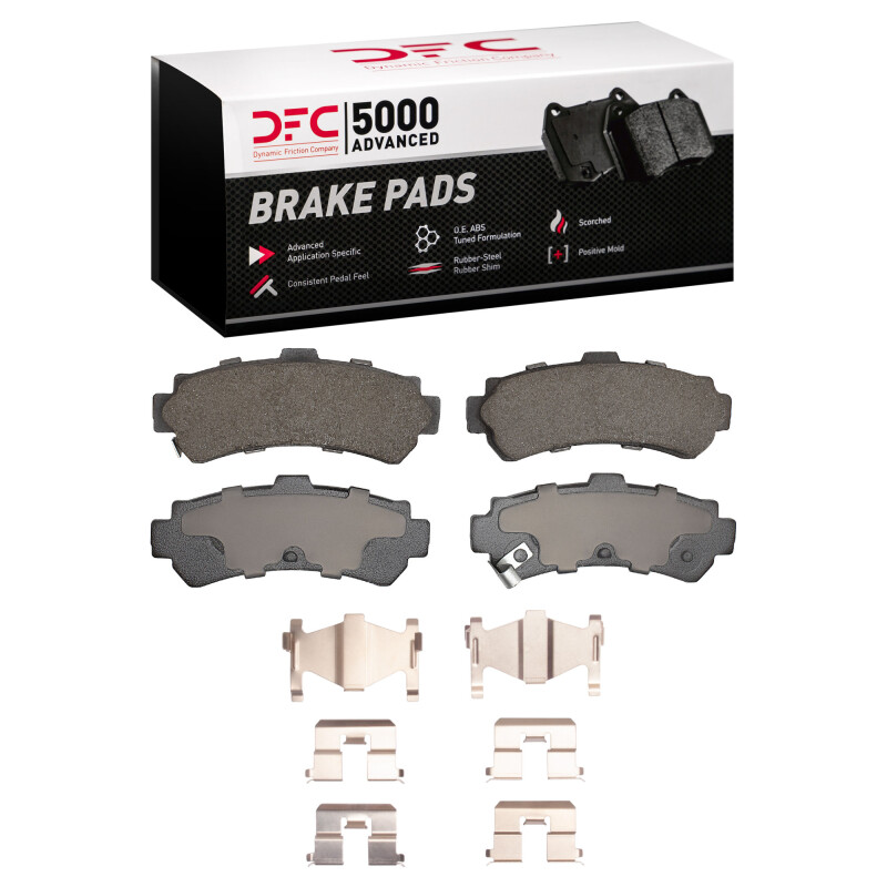 Picture of DFC 5000 Advanced Ceramic Brake Pads - 1551-0669-01