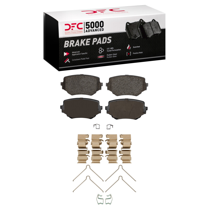 Picture of DFC 5000 Advanced Ceramic Brake Pads - 1551-0680-01