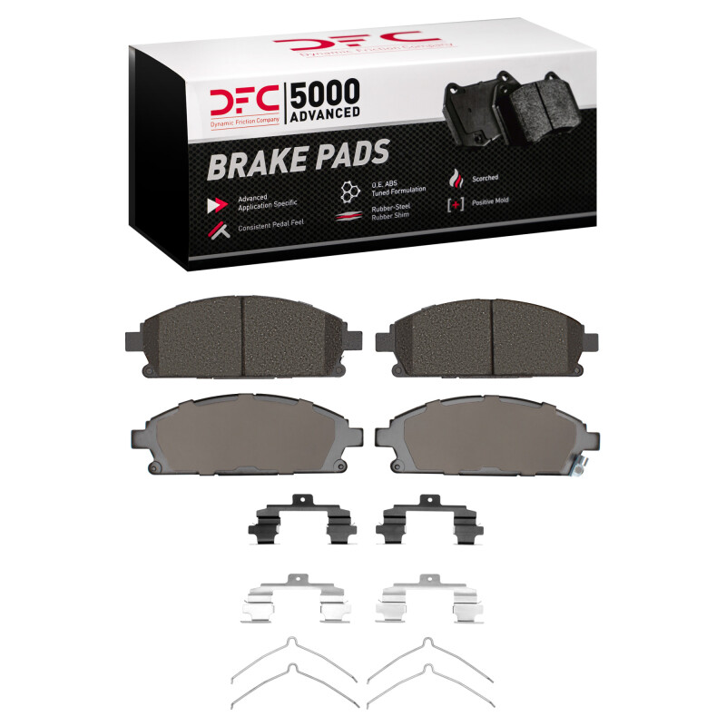 Picture of DFC 5000 Advanced Ceramic Brake Pads - 1551-0691-01