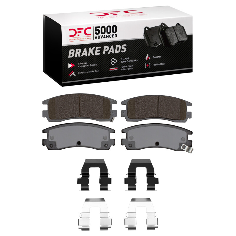 Picture of DFC 5000 Advanced Ceramic Brake Pads - 1551-0698-01