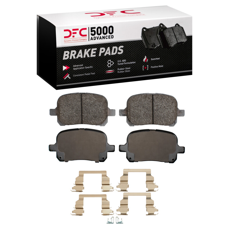 Picture of DFC 5000 Advanced Ceramic Brake Pads - 1551-0707-01