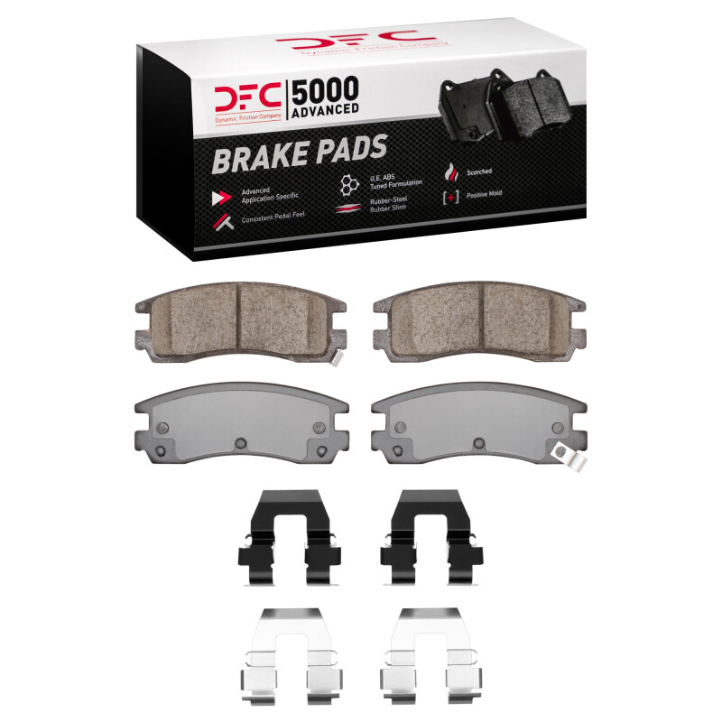 Picture of DFC 5000 Advanced Ceramic Brake Pads - 1551-0714-01