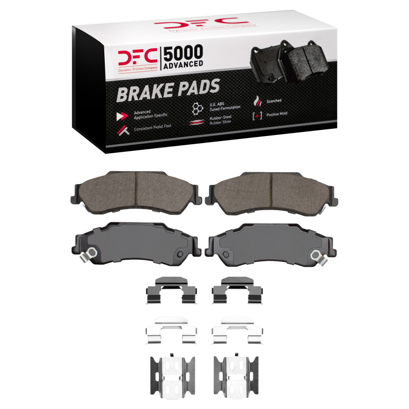 Picture of DFC 5000 Advanced Ceramic Brake Pads - 1551-0729-01