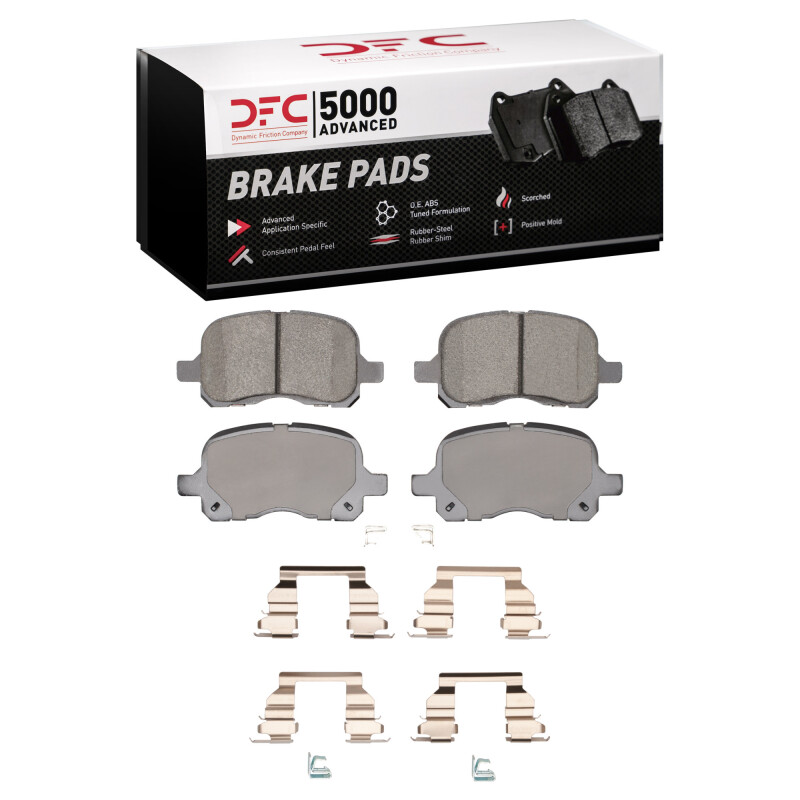 Picture of DFC 5000 Advanced Ceramic Brake Pads - 1551-0741-01