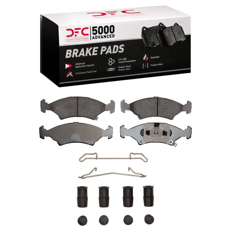 Picture of DFC 5000 Advanced Ceramic Brake Pads - 1551-0766-01