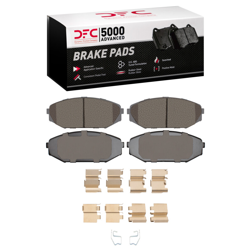 Picture of DFC 5000 Advanced Ceramic Brake Pads - 1551-0793-01