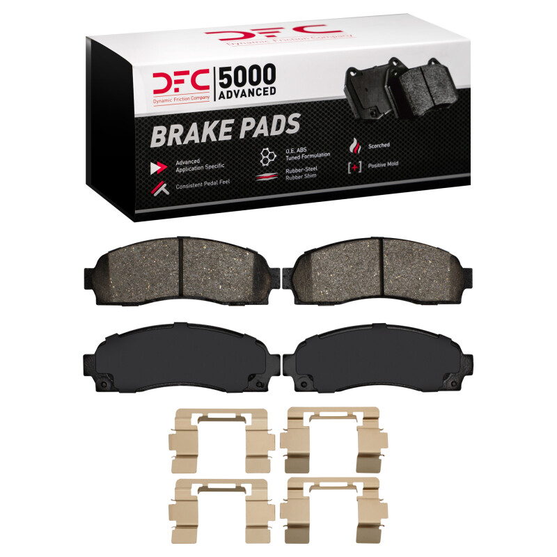 Picture of DFC 5000 Advanced Ceramic Brake Pads - 1551-0833-01