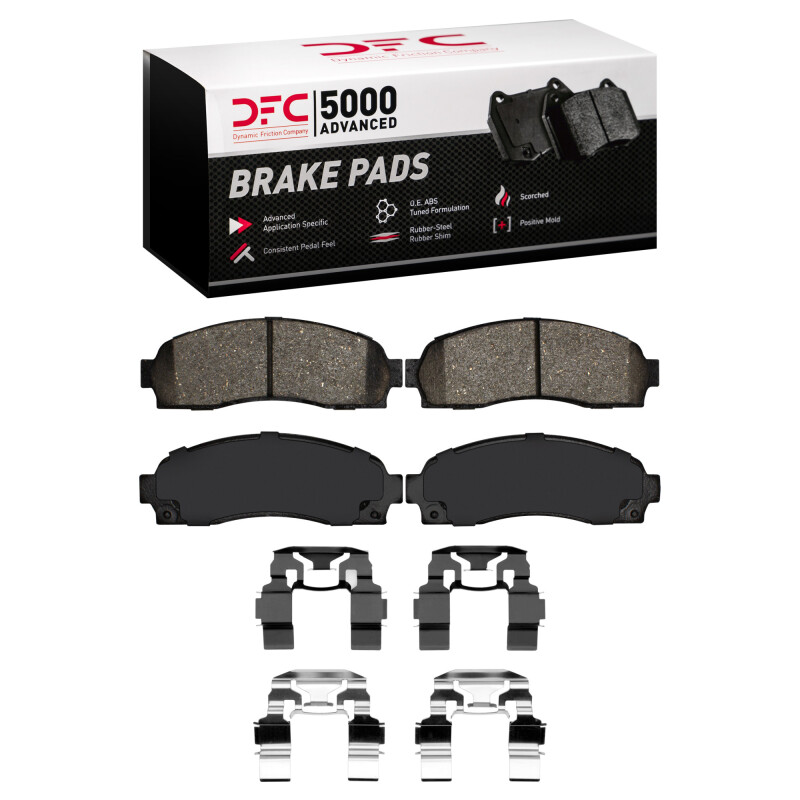 Picture of DFC 5000 Advanced Ceramic Brake Pads - 1551-0833-02