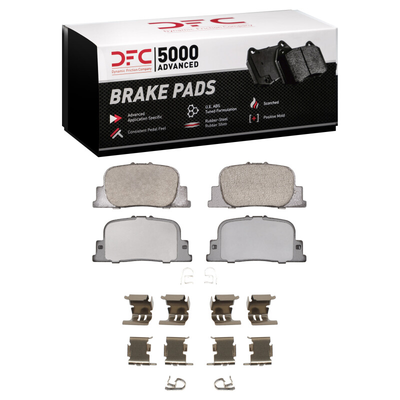 Picture of DFC 5000 Advanced Ceramic Brake Pads - 1551-0835-01