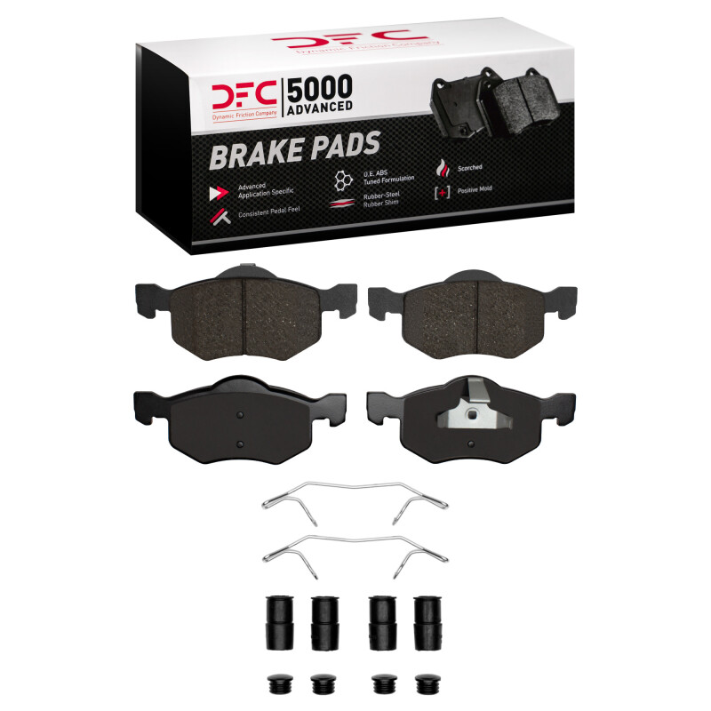 Picture of DFC 5000 Advanced Ceramic Brake Pads - 1551-0843-01