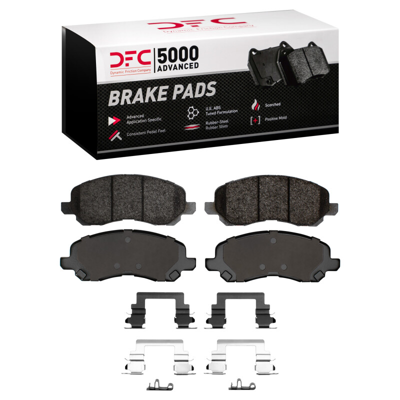 Picture of DFC 5000 Advanced Ceramic Brake Pads - 1551-0866-01