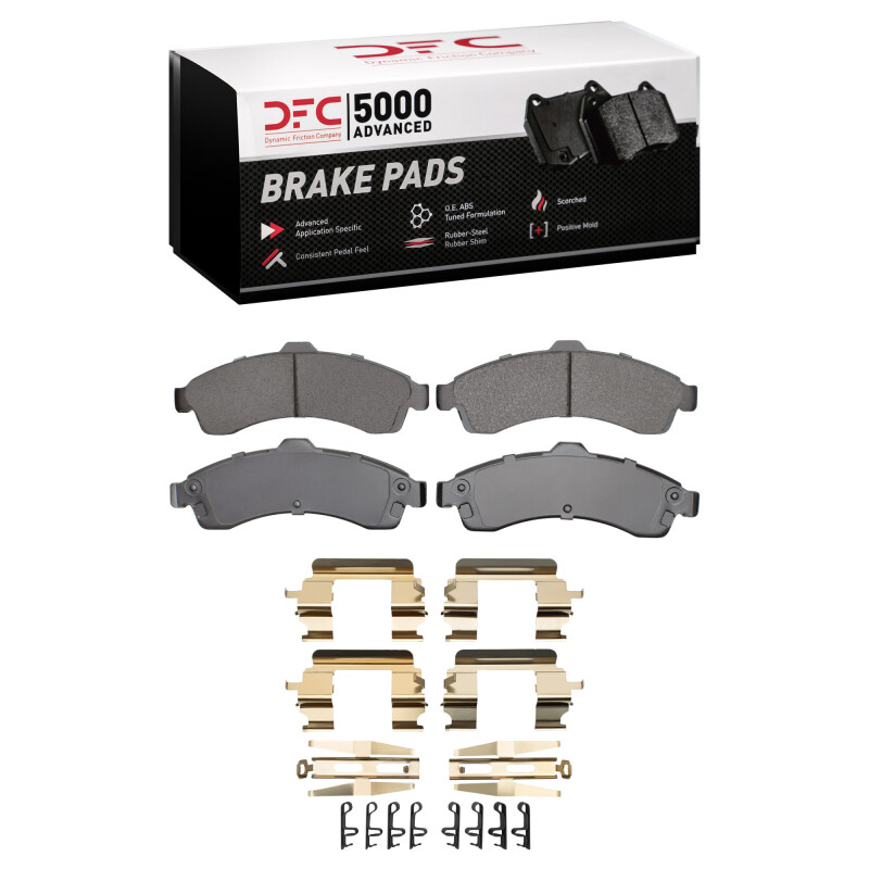 Picture of DFC 5000 Advanced Ceramic Brake Pads - 1551-0882-01