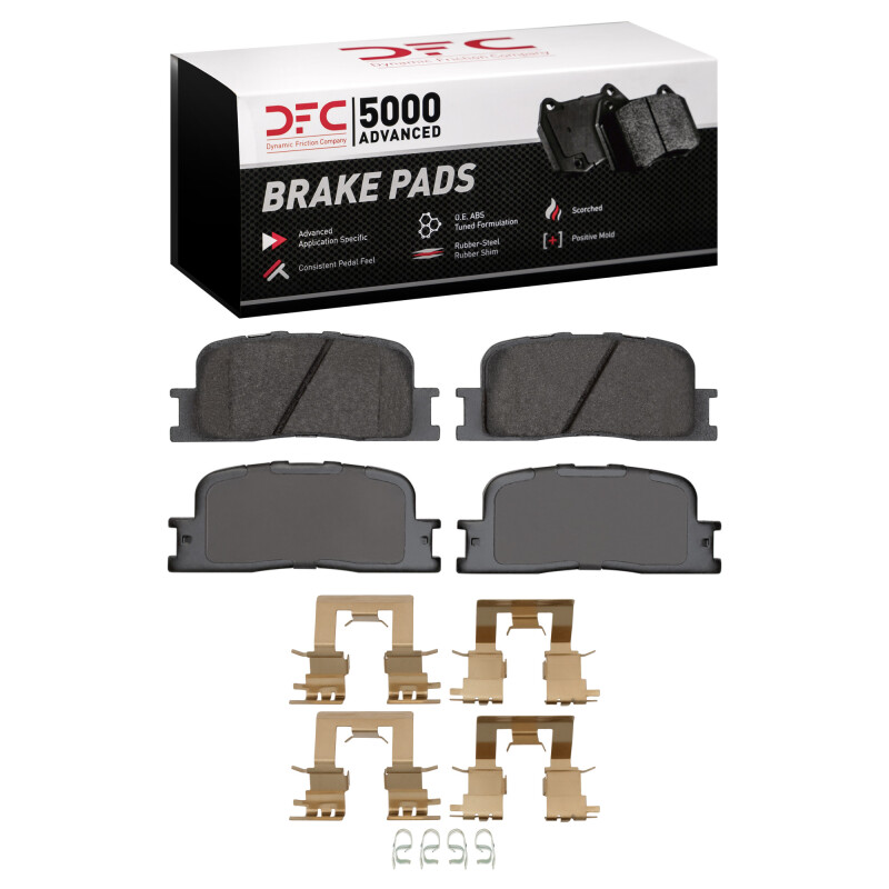 Picture of DFC 5000 Advanced Ceramic Brake Pads - 1551-0885-01