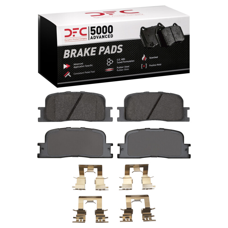 Picture of DFC 5000 Advanced Ceramic Brake Pads - 1551-0885-02