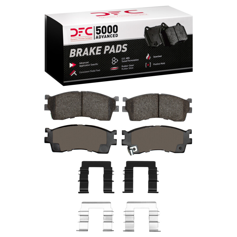 Picture of DFC 5000 Advanced Ceramic Brake Pads - 1551-0889-01