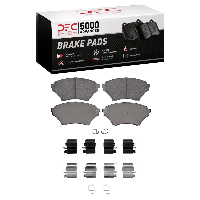 Picture of DFC 5000 Advanced Ceramic Brake Pads - 1551-0890-01