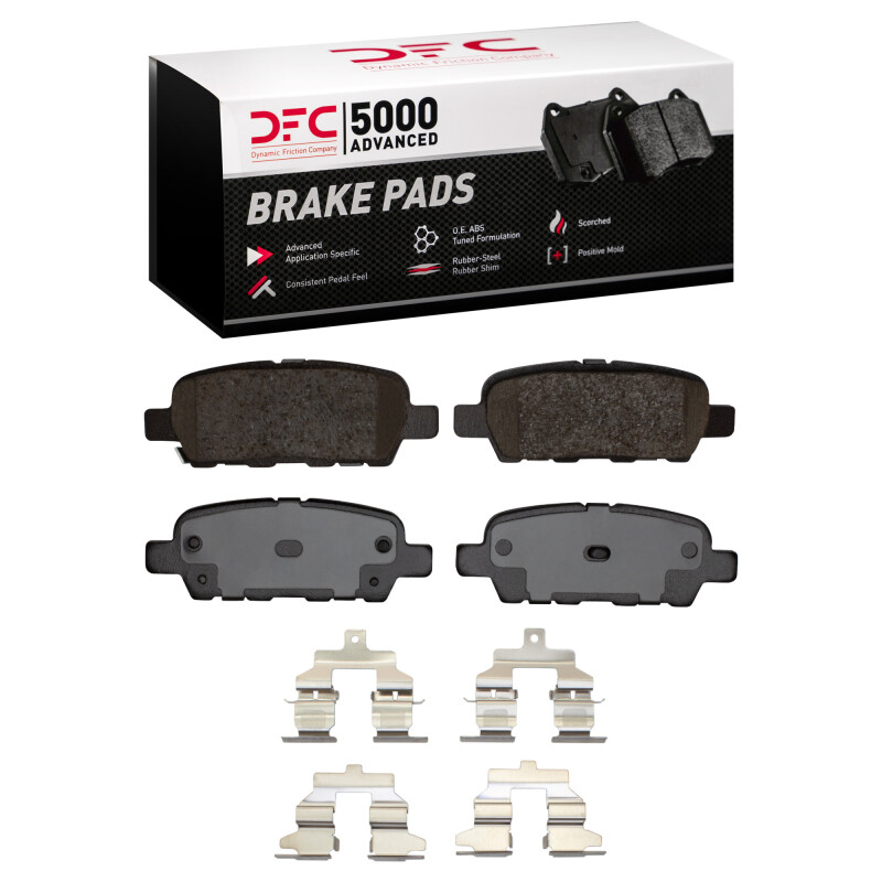 Picture of DFC 5000 Advanced Ceramic Brake Pads - 1551-0905-01
