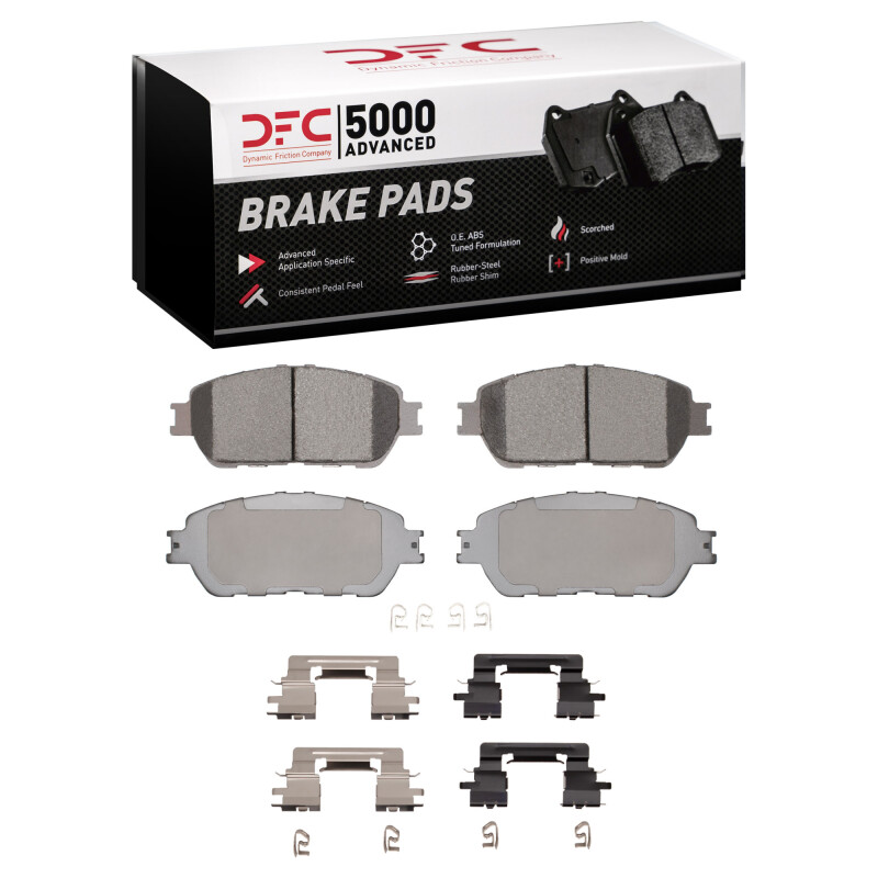 Picture of DFC 5000 Advanced Ceramic Brake Pads - 1551-0906-01