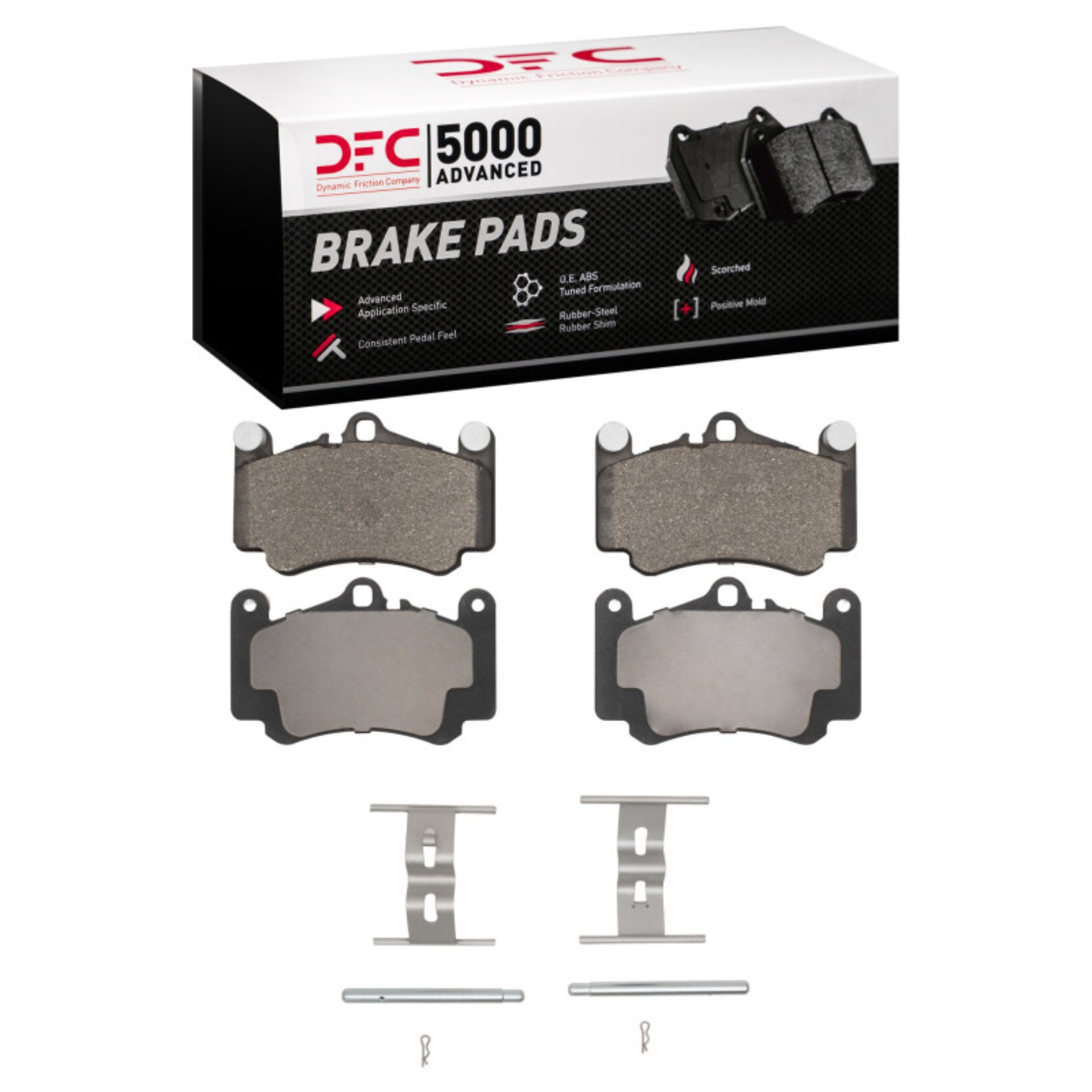 Picture of DFC 5000 Advanced Low Met Brake Pads - 1551-0916-01