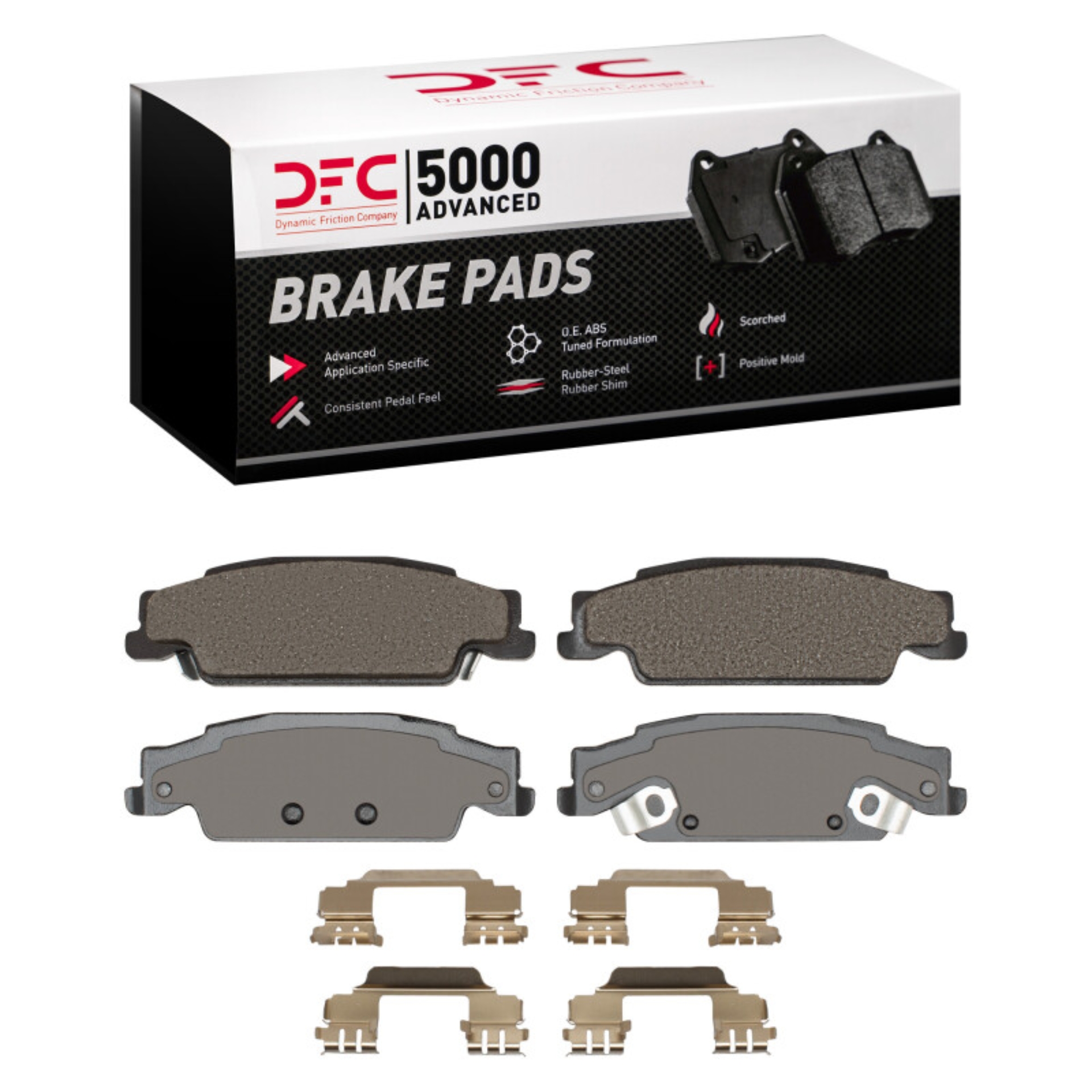 Picture of DFC 5000 Advanced Ceramic Brake Pads - 1551-0922-01