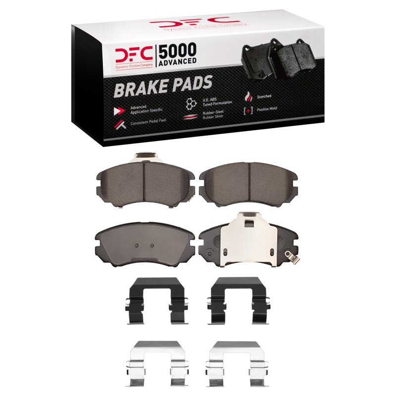 Picture of DFC 5000 Advanced Ceramic Brake Pads - 1551-0924-01
