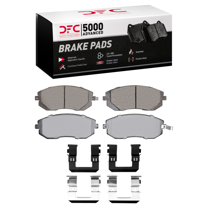 Picture of DFC 5000 Advanced Ceramic Brake Pads - 1551-0929-01