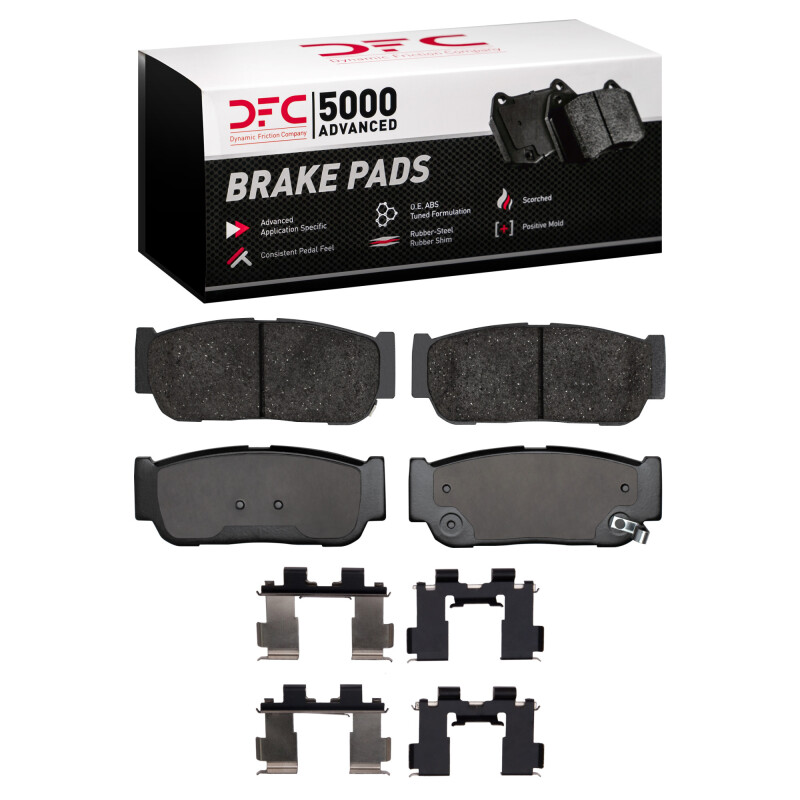 Picture of DFC 5000 Advanced Ceramic Brake Pads - 1551-0954-01